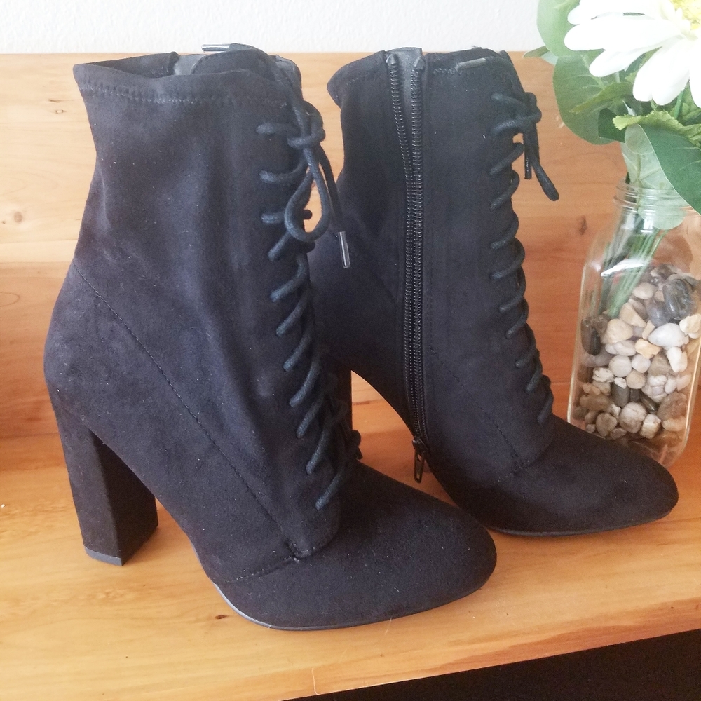 NEW Nordstrom Lace Up Boots